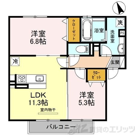 カミーリア北大塚の物件間取画像